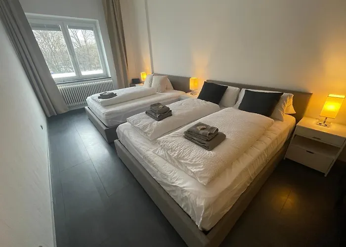 Apartament Truretreats Design Loft Fuer 8 Personen I Riesige Kueche I Echarger I 65z Smarttv I 150qm Hamburg